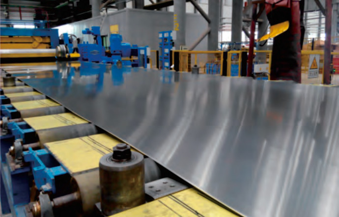 JIMA Aluminum linea di produzione in fabbrica