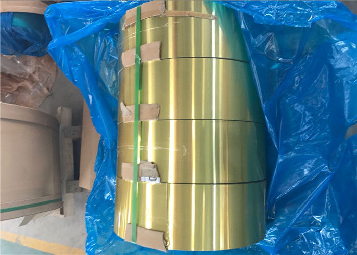 Foglio di alluminio idrofilo a resina epossidica H22 dell'oro per il radiatore del condizionatore d'aria