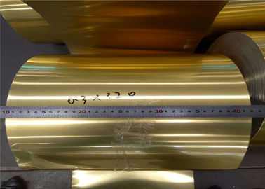 Condizionamento d'aria idrofobo di uso di colore dell'oro della stagnola A8011- O dell'epossiresina di alluminio
